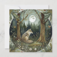 Loup mystique des bois