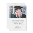 Love Heart Script Classe de 2023 Graduation Photo