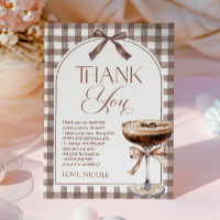 Love Is Brewing Expresso Martini Nœud Papillon Rob
