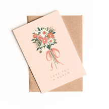 Love You a Bunch Folch Greeting Card