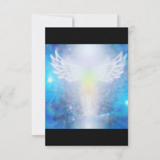CARTE DE REMERCIEMENTS LUMIÈRE ANGEL