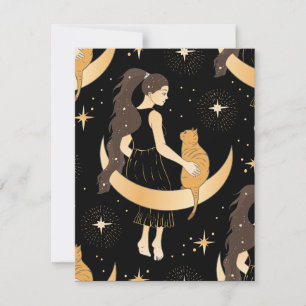 Carte De Remerciements Magie céleste