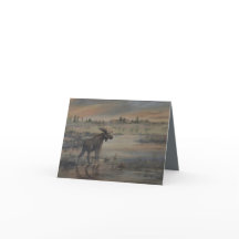 Majestic Moose 4" x 5.6"