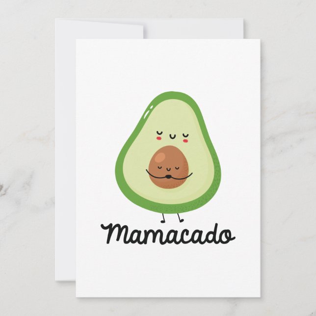 Carte De Remerciements Mamacado (Devant)