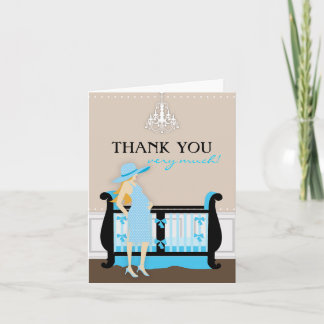 Carte De Remerciements Maman moderne chic TY