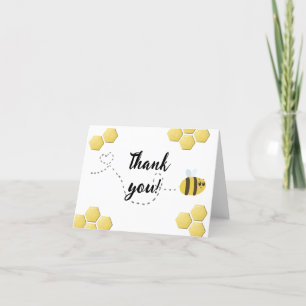 Carte De Remerciements Maman to Bee mignonne Baby shower