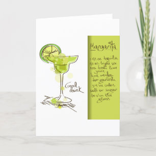 Carte De Remerciements Margarita Recette