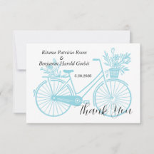 Mariage à vélo