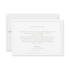 Carte de remerciements Mariage de Fleur sauvage de