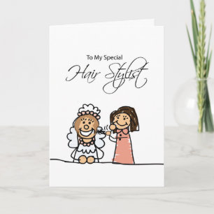 Carte De Remerciements Mariage de la liste de cheveux nuptiale Merci, bât