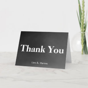 Carte De Remerciements Mariage doux tropique