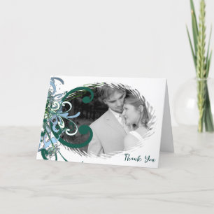 Carte De Remerciements Mariage Enregistrer votre date votre photo