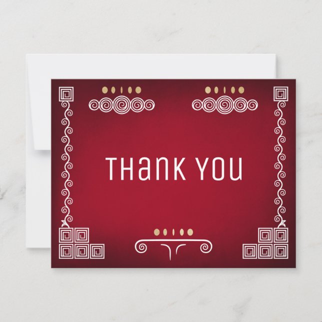 Carte De Remerciements Mariage Geek Gamer (Devant)