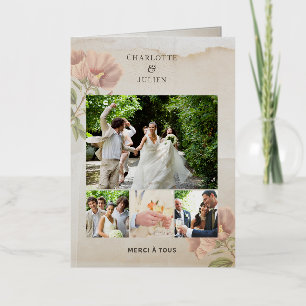 Carte De Remerciements Mariage photo 