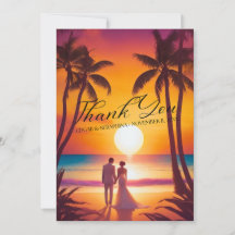 Mariage tropical Moderne Calligraphie Script