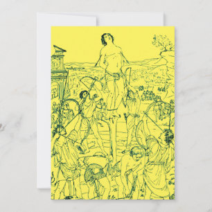 Carte De Remerciements Martyre de saint Sébastien