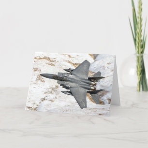 Carte De Remerciements McDonnell Douglas F-15 Eagle