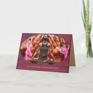 Carte De Remerciements Méditations mentales magnifiques