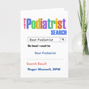 Carte De Remerciements Meilleure recherche de positionnement