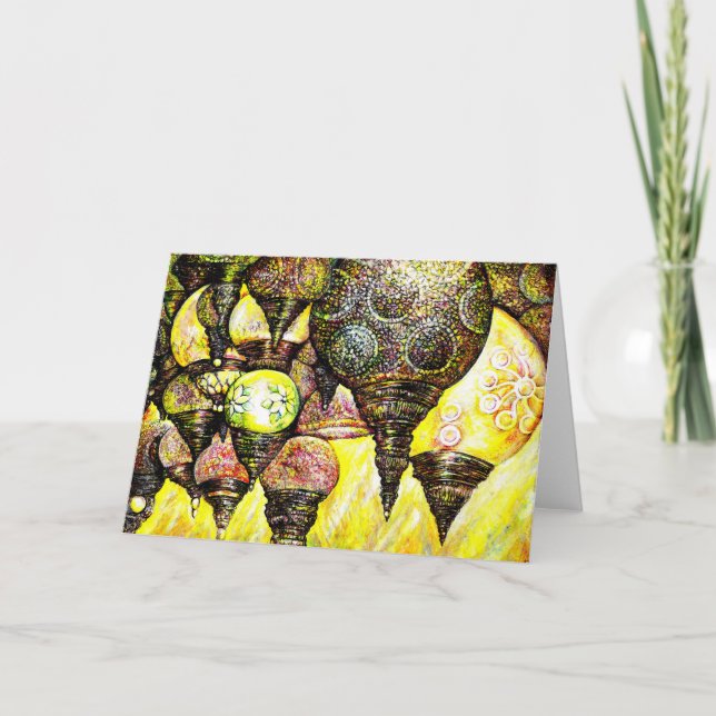 Carte De Remerciements Même plus grande idée de couleur (Devant)