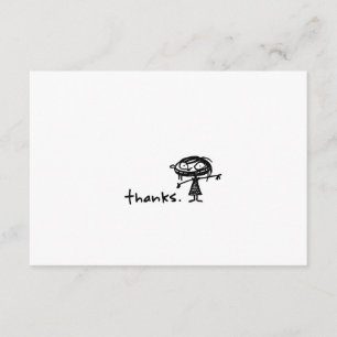 Carte De Remerciements merci.
