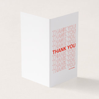 Carte de remerciements Merci