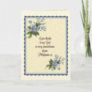 Carte De Remerciements Merci/Carte de note de voeux