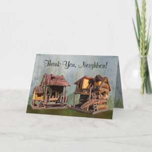 Carte De Remerciements Merci, voisin
