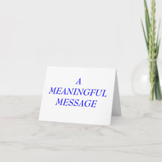 CARTE DE REMERCIEMENTS MESSAGE SIGNIFICATIF :  MALADIE TERMINALE 11