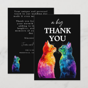 Carte De Remerciements Mignonne 🌈  Parfaitement Vôtre : Parfaitement 