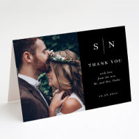 Minimum et chic | Black Photo Wedding