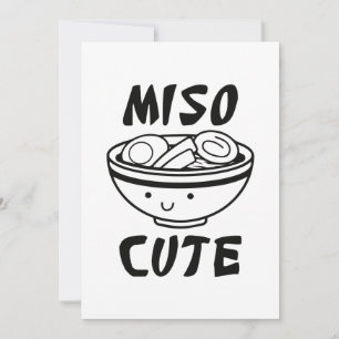 Carte De Remerciements Miso Mignon
