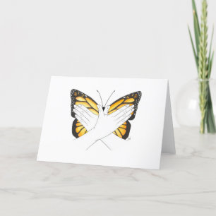 Carte De Remerciements Monarch Butterfly