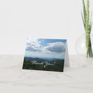 Carte De Remerciements Montagnes Appalaches II Shenandoah