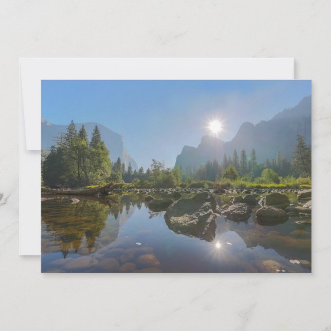 Carte De Remerciements Montagnes | El Capitan Yosemite Park, Californie (Devant)