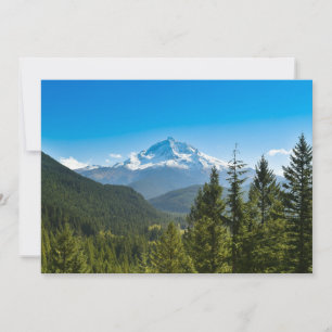 Carte De Remerciements Montagnes Mt. Hood Oregon