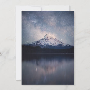 Carte De Remerciements Montagnes   Mt. Hood Portland, Oregon