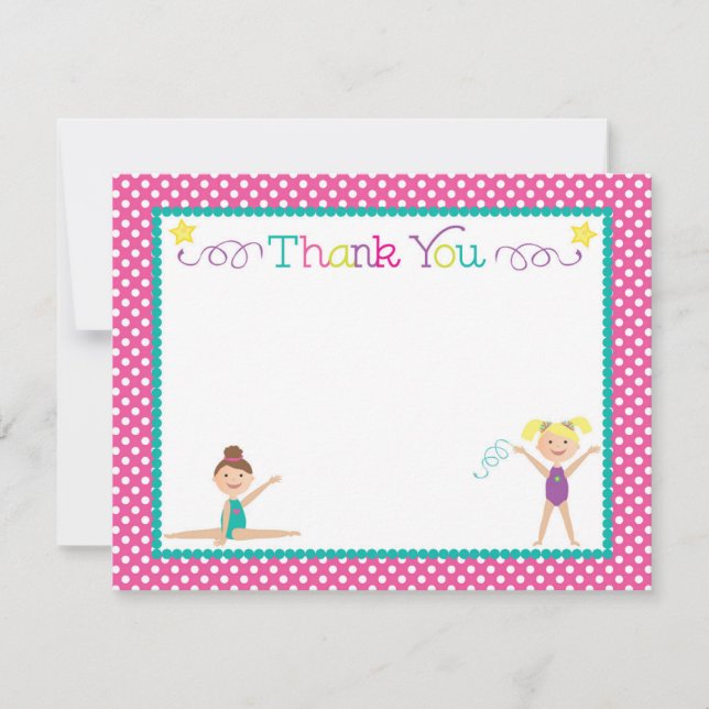 Carte De Remerciements Mot de remerciement pour une fête d'anniversaire d (Devant)