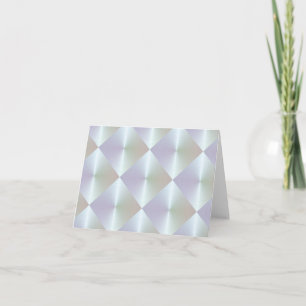 Carte De Remerciements Motif Pearl Diamond Tile
