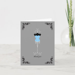 Carte De Remerciements Mots de remerciement pour une douche de lingerie d