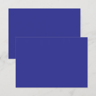 Carte De Remerciements mur bleu avec horloge
