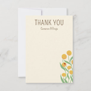 Carte De Remerciements Natural Wonder Thank You Note Papeterie