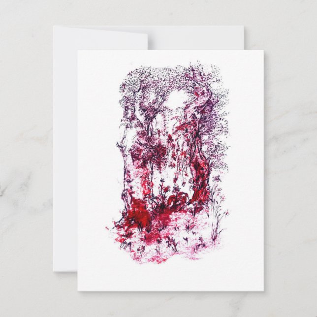 Carte De Remerciements Nature (Devant)