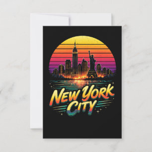 Carte De Remerciements New York City
