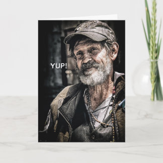 CARTE DE REMERCIEMENTS NO DOUBT - BELATED BIRTHDAY CARD