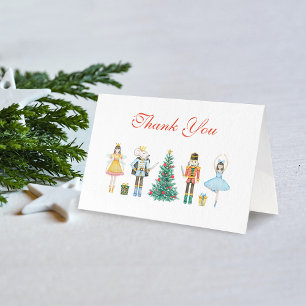 Carte De Remerciements Noël des noisettes