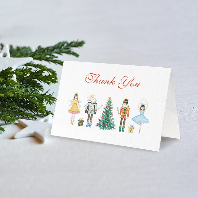 Carte De Remerciements Noël des noisettes (Créateur téléchargé)