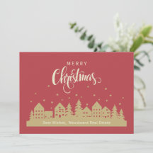 Noël rétro | Marketing de l'immobilier personnalis