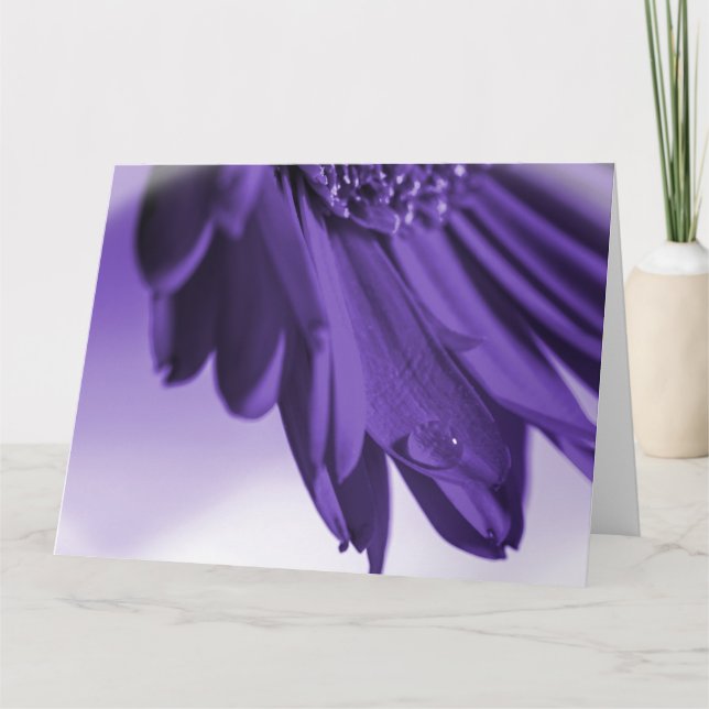 Carte De Remerciements Noix de fleurs (Devant)