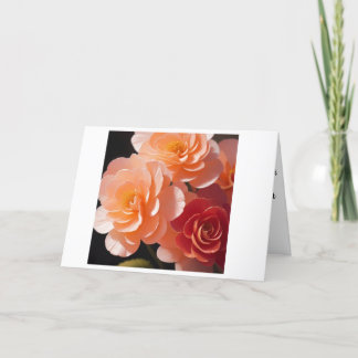 Carte De Remerciements "Notes de coeur"